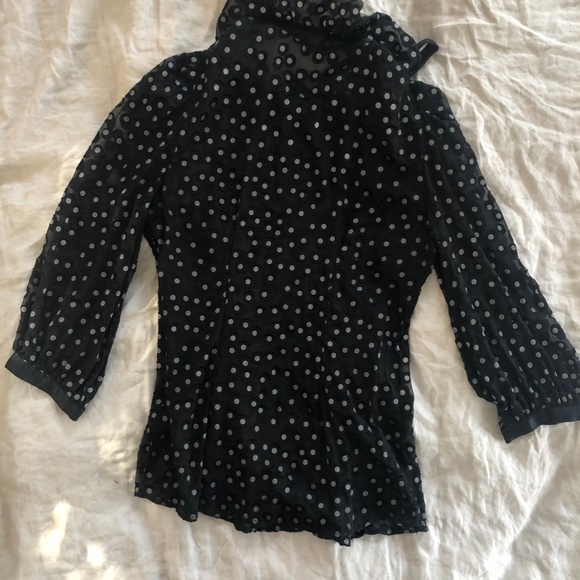 Armani Exchange Statement Blouse - Picture 9 of 11